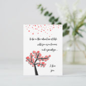 Carte de la Saint-Valentin, aventure de la vie (Debout devant)