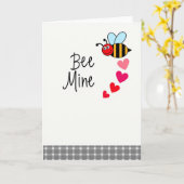 Carte de la Saint-Valentin Bee Mine (Fleur jaune)