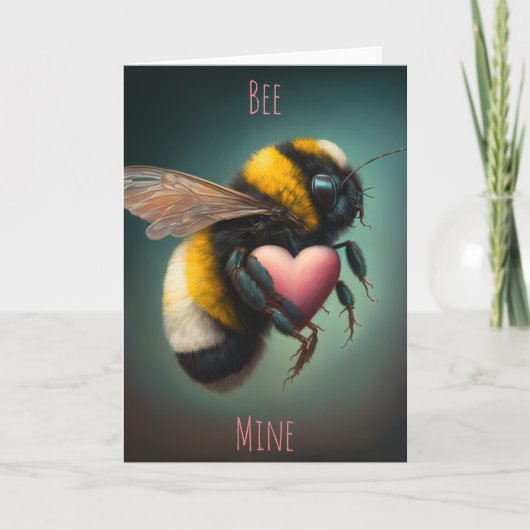 Carte de la Saint-Valentin Bee Mine (Devant)