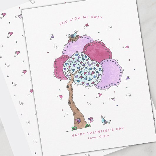 Carte de la Saint-Valentin Blow Me Away
