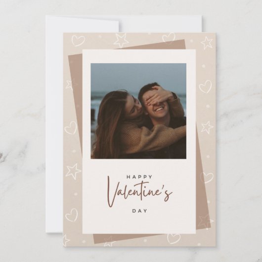 Carte de la Saint-Valentin, carte romantique, cart (Devant)