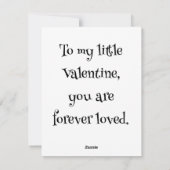 Carte de la Saint-Valentin Chats Noirs Protecteurs (Dos)