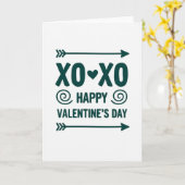 Carte de la Saint-Valentin chic (Fleur jaune)