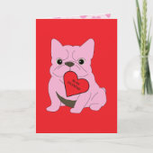 Carte de la Saint-Valentin, Chien (Devant)