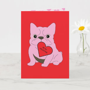 Carte de la Saint-Valentin, Chien