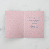 Carte de la Saint-Valentin Chien de Chien de Chien (Intérieur)