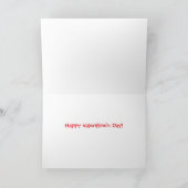 Carte de la Saint-Valentin Chouette Mignonne pour  (Intérieur)