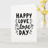 Carte de la Saint-Valentin Classique (Fleur jaune)