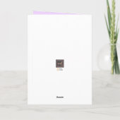 Carte de la Saint-Valentin Cœur MOD Amour à une pe (Dos)