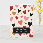 Carte de la Saint-Valentin Cœur Rouge à Moi (Fleur jaune)