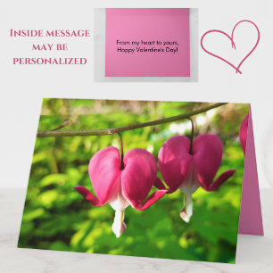 Carte de la Saint Valentin - coeur saignant photo
