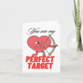 Carte de la Saint-Valentin Cœur spécial avec flèch (Devant)