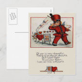 Carte de la Saint-Valentin Cœurs de Chef de Parade (Devant / Derrière)