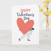 Carte de la Saint-Valentin Corail (Fleur jaune)