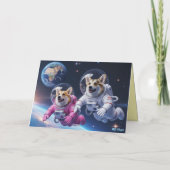 Carte de la Saint-Valentin Corgi (Dos)