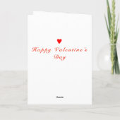 Carte de la Saint-Valentin Couple Amour Escargots (Dos)