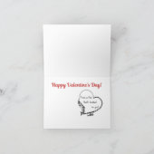 Carte de la Saint-Valentin Crochet de Pêcheur (Intérieur)