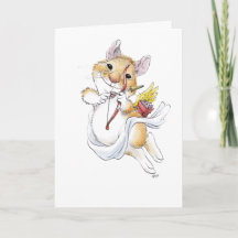 Carte de la Saint-Valentin Cupid Mouse