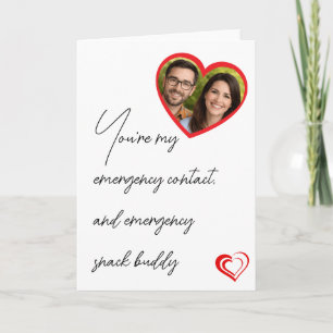 Carte de la Saint-Valentin Cupidon avec photo drôl