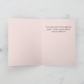 Carte de la Saint-Valentin d'amour de manchot touj (Intérieur)