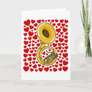 Carte de la Saint-Valentin d'anniversaire de Sousa