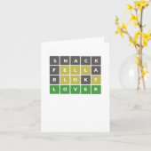 Carte de la Saint-Valentin / d'anniversaire Wordle (Fleur jaune)