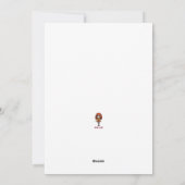 Carte de la Saint-Valentin de basket-ball (Dos)