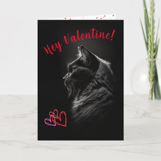 Carte de la Saint-Valentin de Chat Noir pour n'imp (Devant)