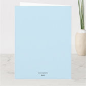 Carte de la Saint-Valentin de chat tigré (Dos)