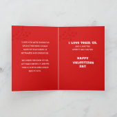 Carte de la Saint-Valentin de football (Intérieur)