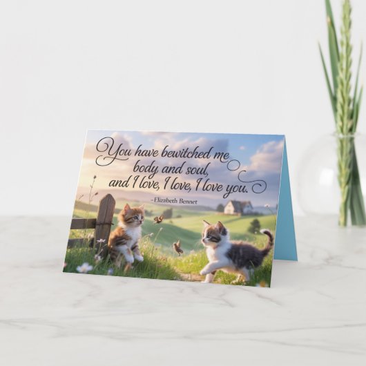 Carte de la Saint-Valentin de Jane Austen (Devant)