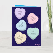 Carte de la Saint-Valentin de Keats 2 (Dos)