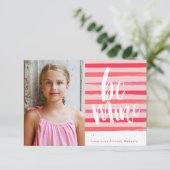 Carte de la Saint-Valentin de la salle de classe a (Debout devant)