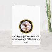 Carte de la Saint-Valentin de l'aviateur militaire (Dos)