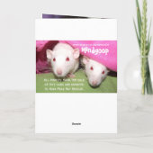 carte de la Saint Valentin de rat Dumbo (Dos)