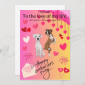 Carte de la Saint-Valentin de Tag & Pompeii (Devant / Derrière)