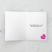 Carte de la Saint-Valentin de tennis personnalisab (Intérieur)