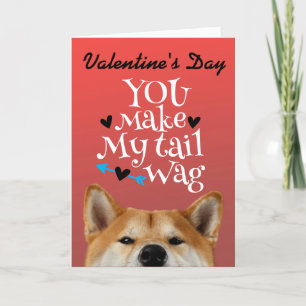 Carte de la Saint-Valentin... de votre Akita