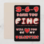 Carte de la Saint-Valentin des jumeaux Ying Yang 3 (Devant / Derrière)