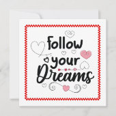Carte de la Saint-Valentin dessinée à la main pour (Devant)
