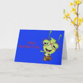 Carte de la Saint-Valentin d'Oliver le puceron (Fleur jaune)