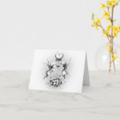 Carte de la Saint-Valentin douce 3 (Fleur jaune)