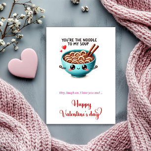 Carte de la Saint-Valentin drôle avec humour de no