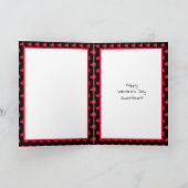 Carte de la Saint-Valentin drôle avec un jeu de mo (Intérieur)