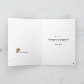 Carte de la Saint-Valentin drôle de paresseux Kawa (Intérieur)