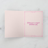 Carte de la Saint-Valentin drôle de science sur le (Intérieur)