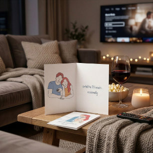 Carte de la Saint-Valentin drôle de télécommande p
