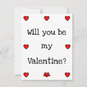 Carte de la Saint-Valentin drôle et bizarre pour u (Dos)