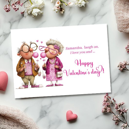 Carte de la Saint-Valentin drôle et originale pour