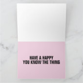 CARTE DE LA SAINT-VALENTIN DRÔLE JOE BIDEN (Intérieur)